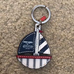 Saint James for Coach Sailboat key ring
